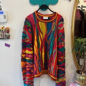 COOGI Multicolor Men's Crewneck Sweater